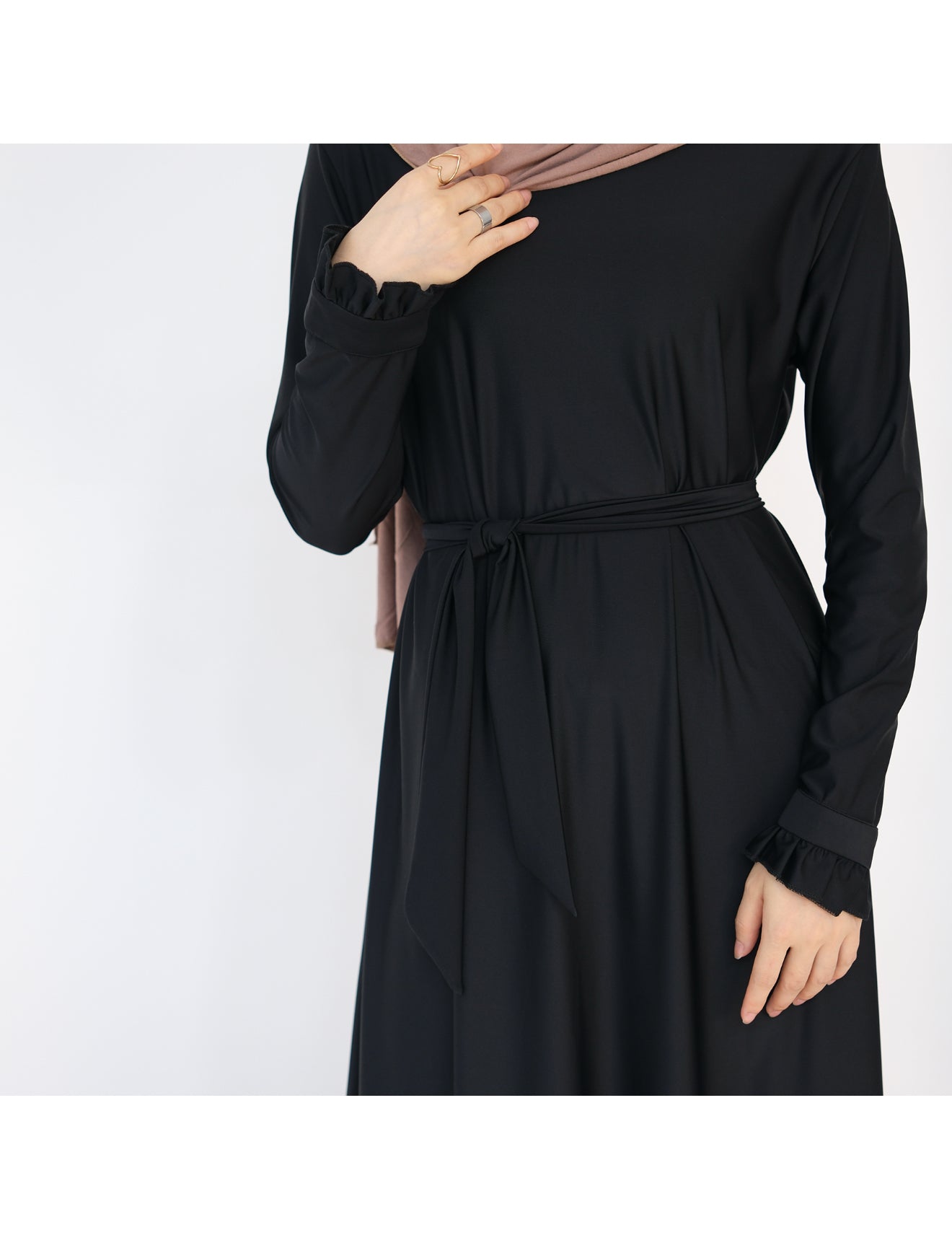 Modest Swim Set (Black)