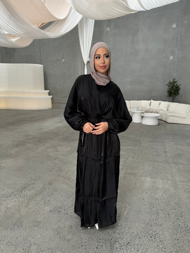 Satin Ella abaya