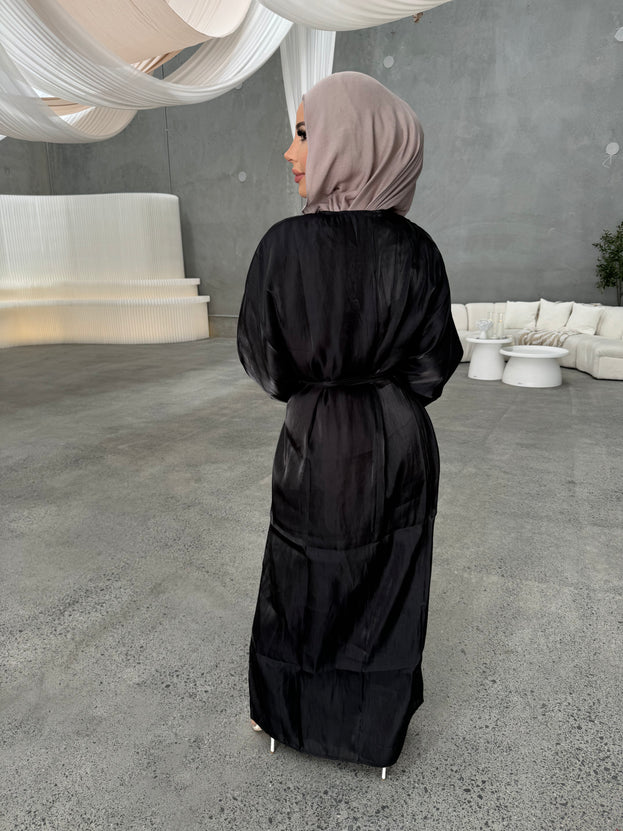 Satin Ella abaya