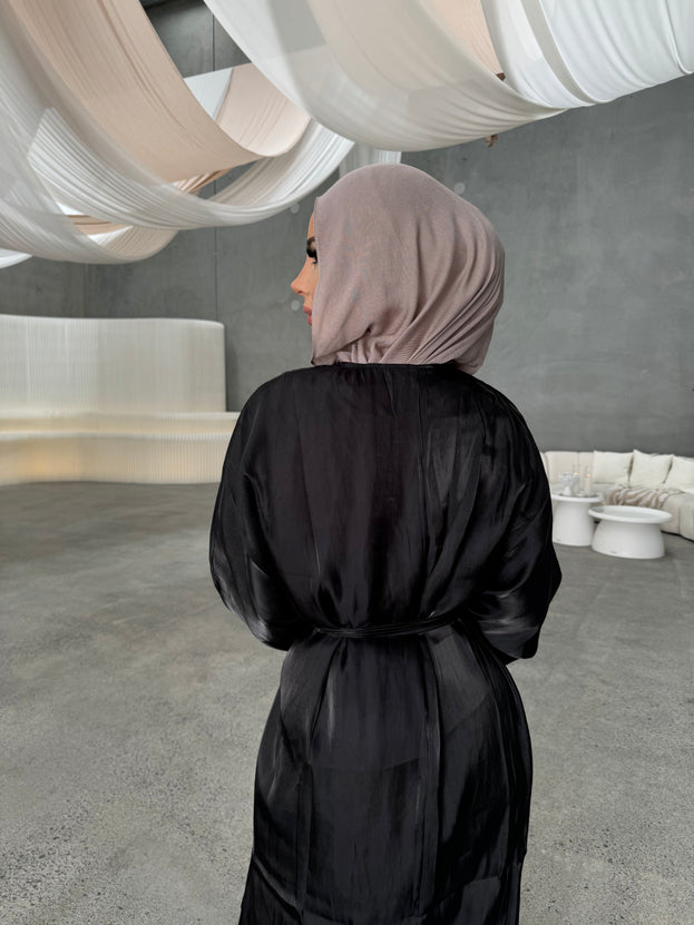 Satin Ella abaya