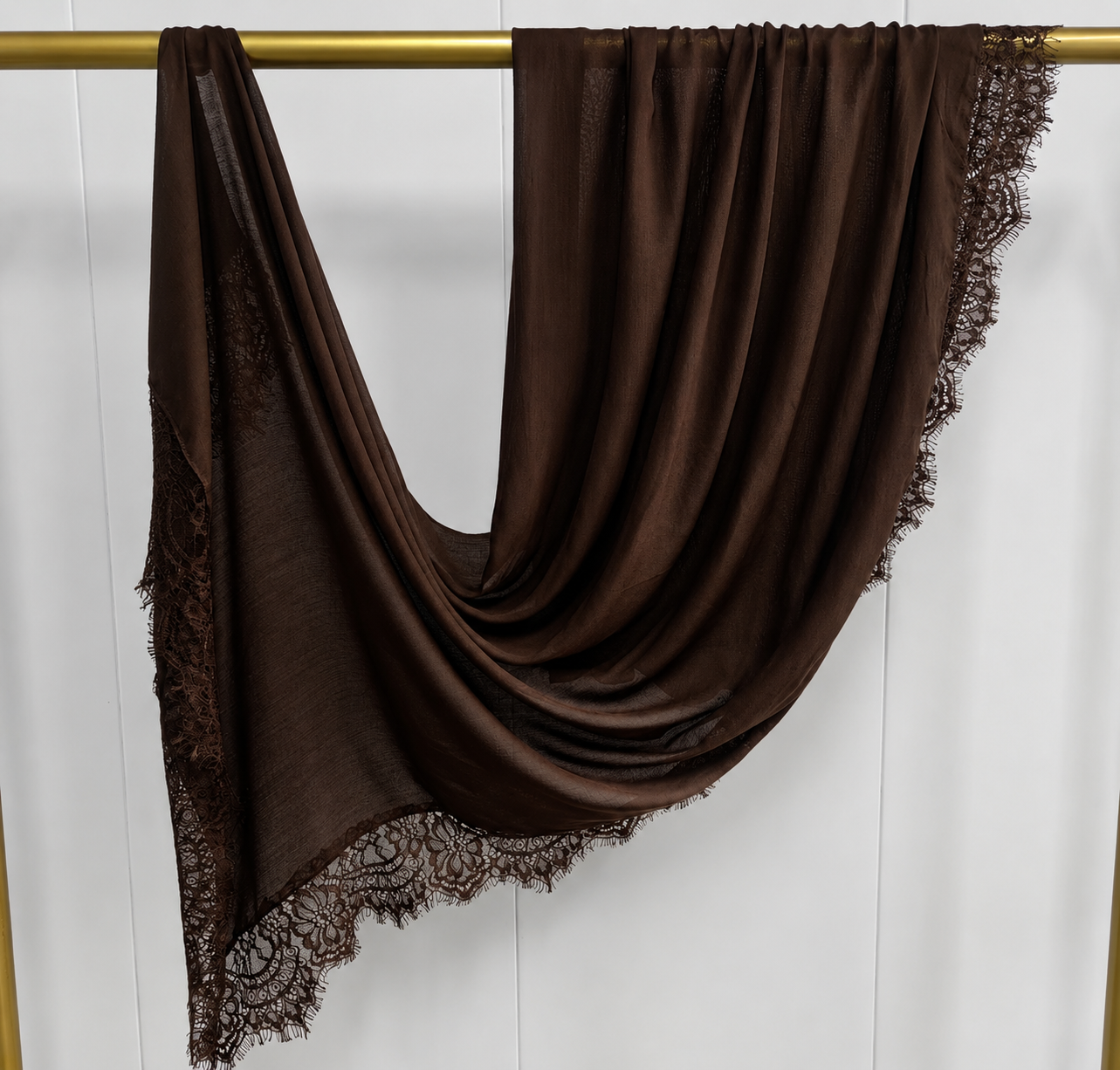 Modal lace hijab set