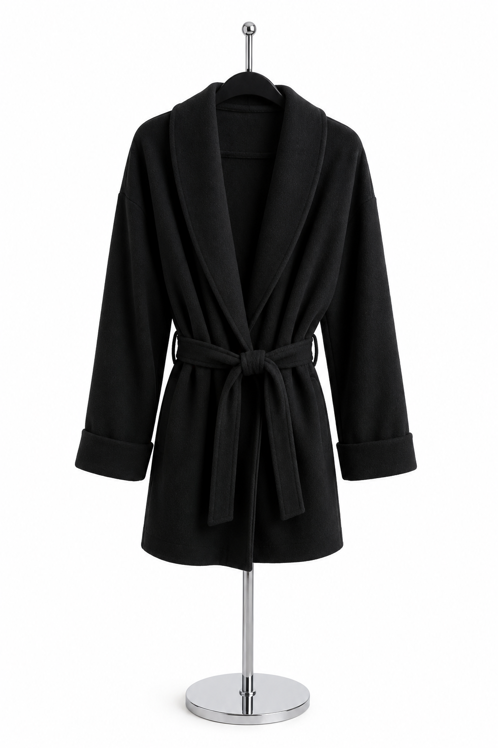 Noir Luxe Coat