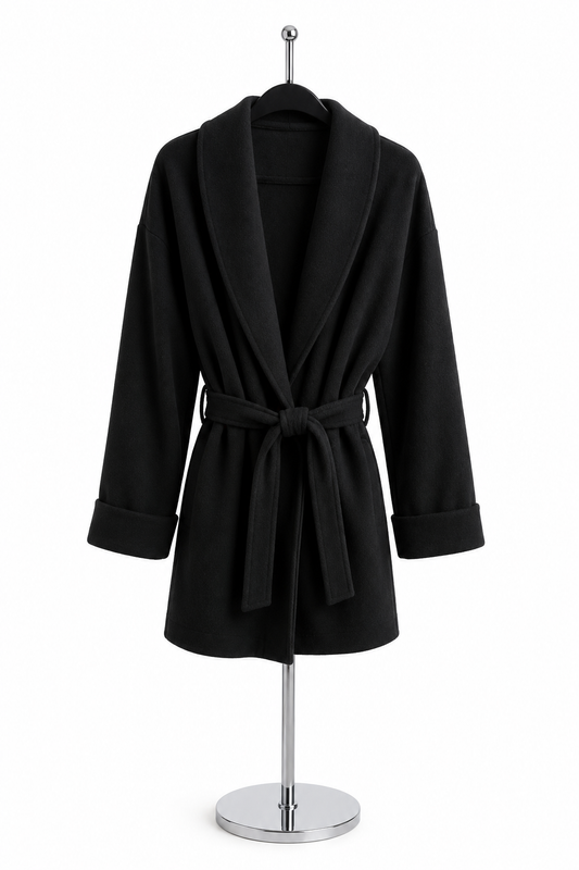 Noir Luxe Coat
