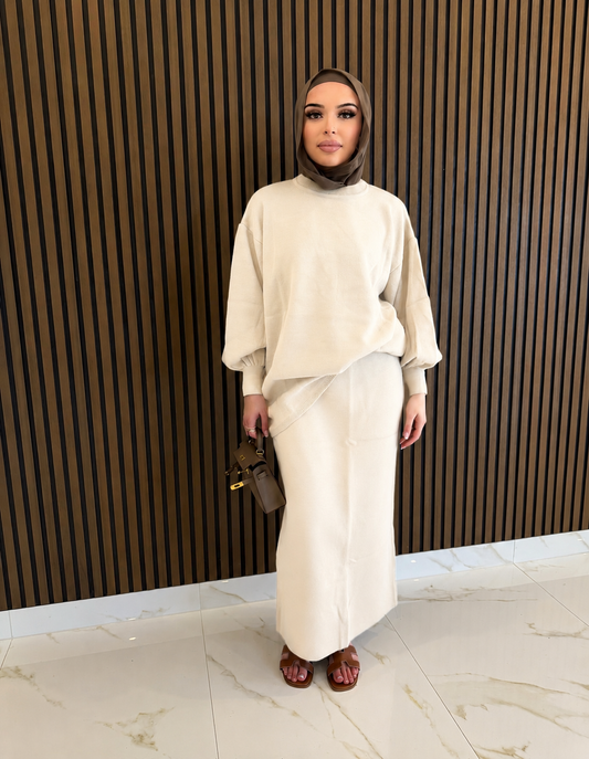 Kawthar knit set