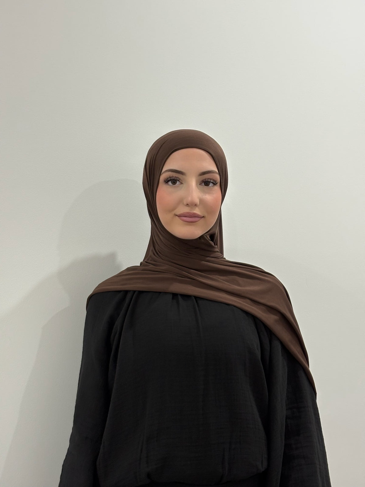 Espresso Liquid jersey hijab