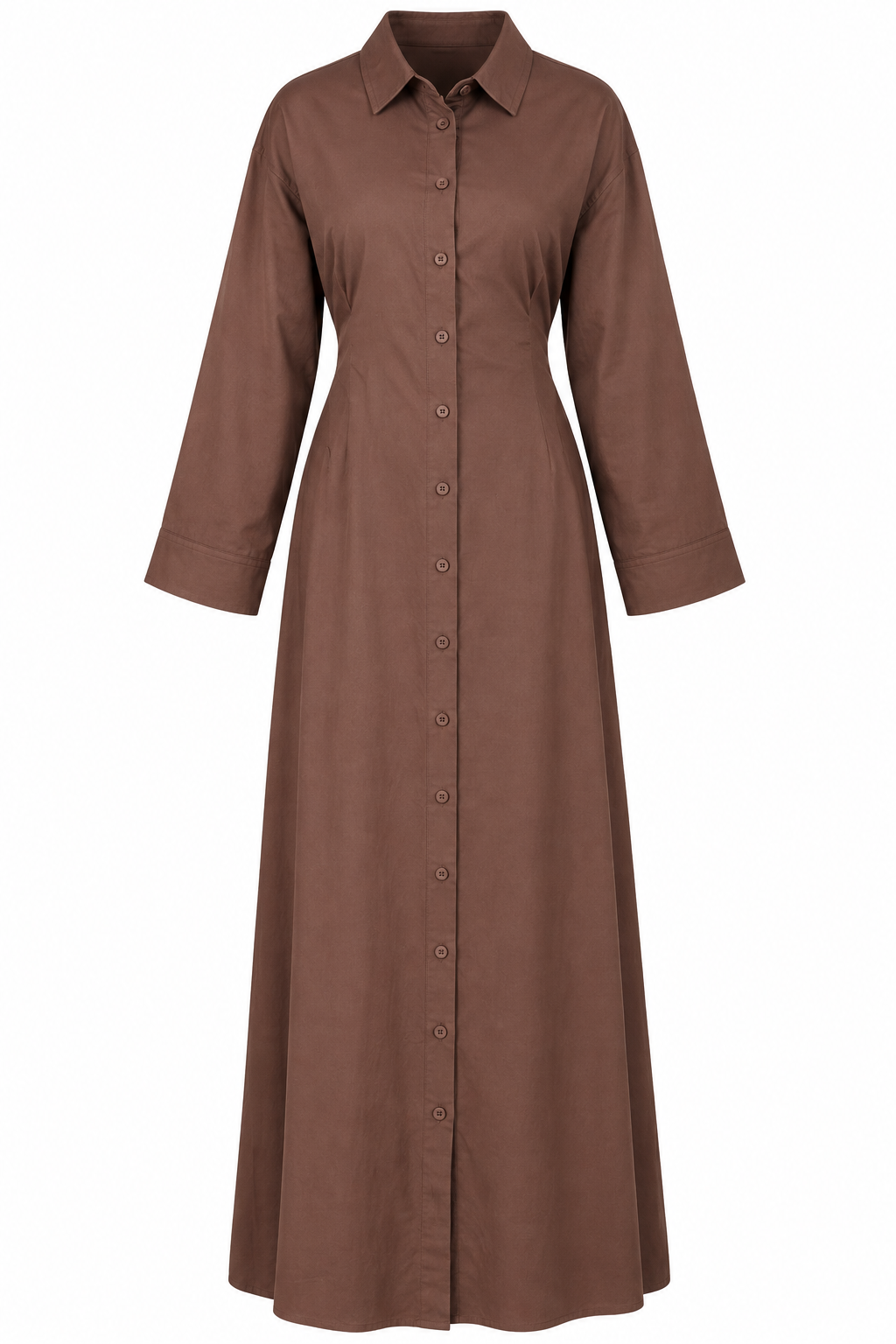 The Mila Linen shirt dress