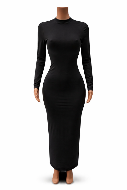 Body-con slip dress